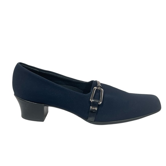 MUNRO AMERICAN Cindi II Navy Blue Comfort Pumps Shoes Size 9N - Picture 1 of 16